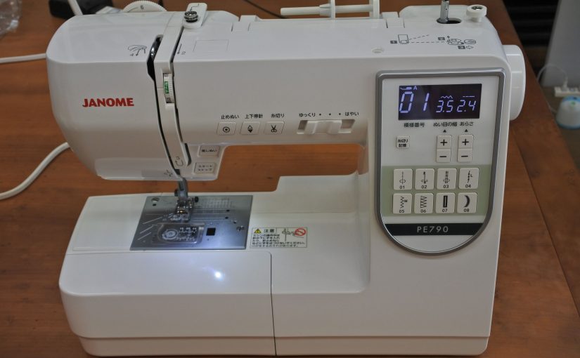 ジャノメミシン新製品　ＰＥ７９０